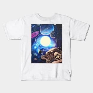 A cosmic journey into the distant universe Kids T-Shirt